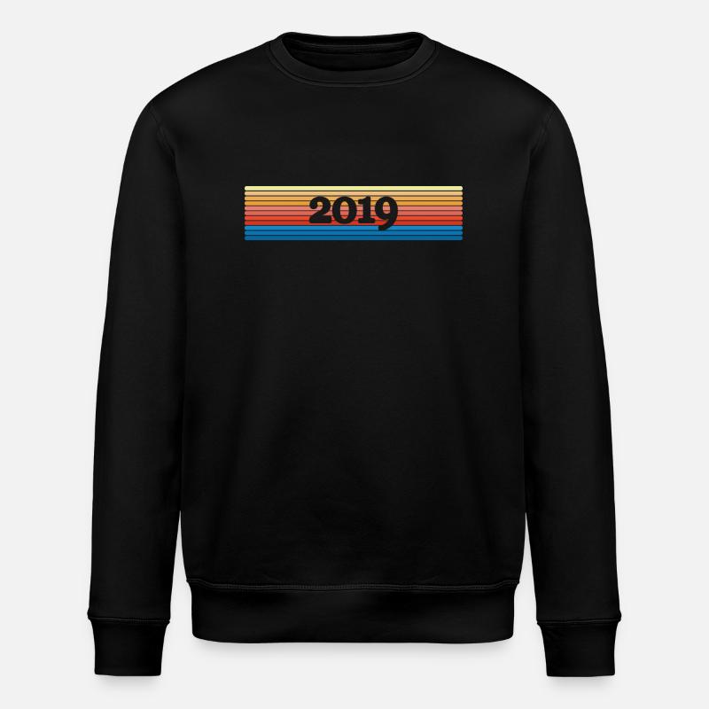 2019 2019 - Stanley/Stella Unisex Bio-Sweatshirt ROLLER - Schwarz