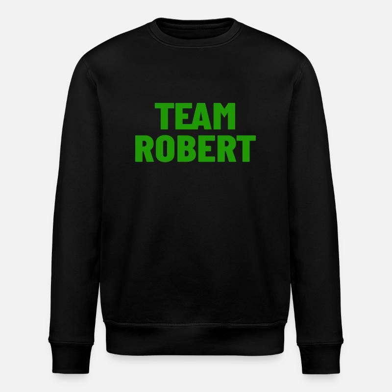 Team Robert - Stanley/Stella Unisex Bio-Sweatshirt ROLLER - Schwarz