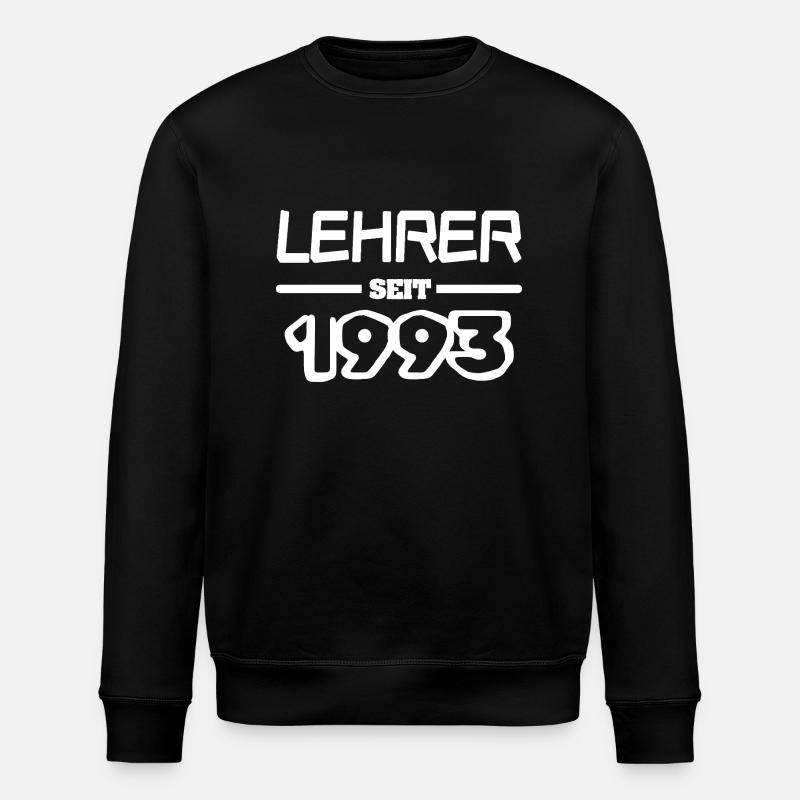 Teacher 1993 - Stanley/Stella ROLLER Unisex Organic Sweatshirt - black