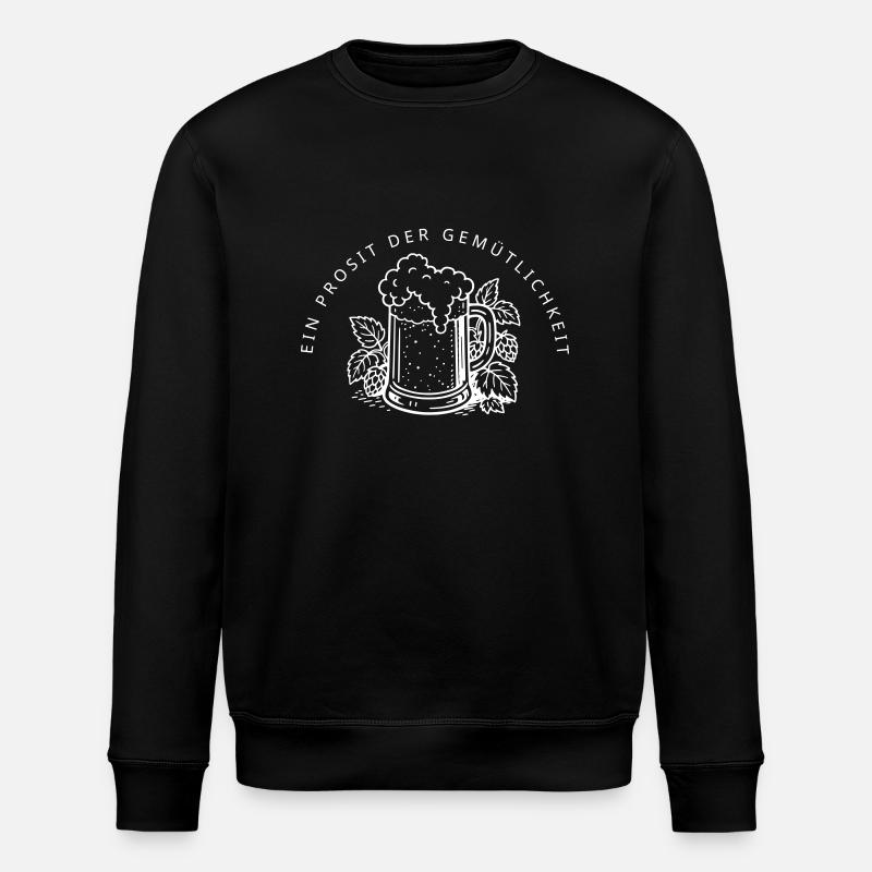 Ein Prosit der Gemütlichkeit - Stanley/Stella ROLLER Unisex Organic Sweatshirt - black