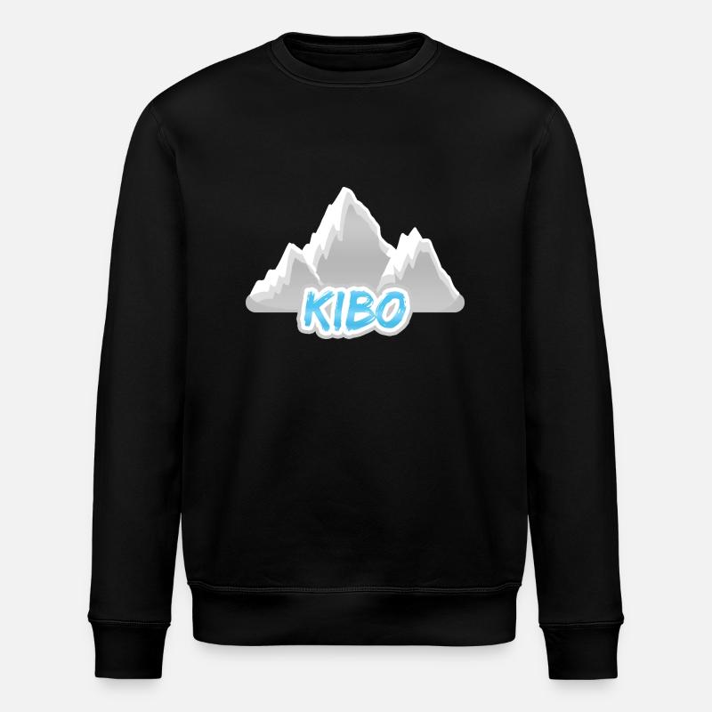 Mont Kibo - Sweat bio ROLLER Stanley/Stella Unisexe - noir