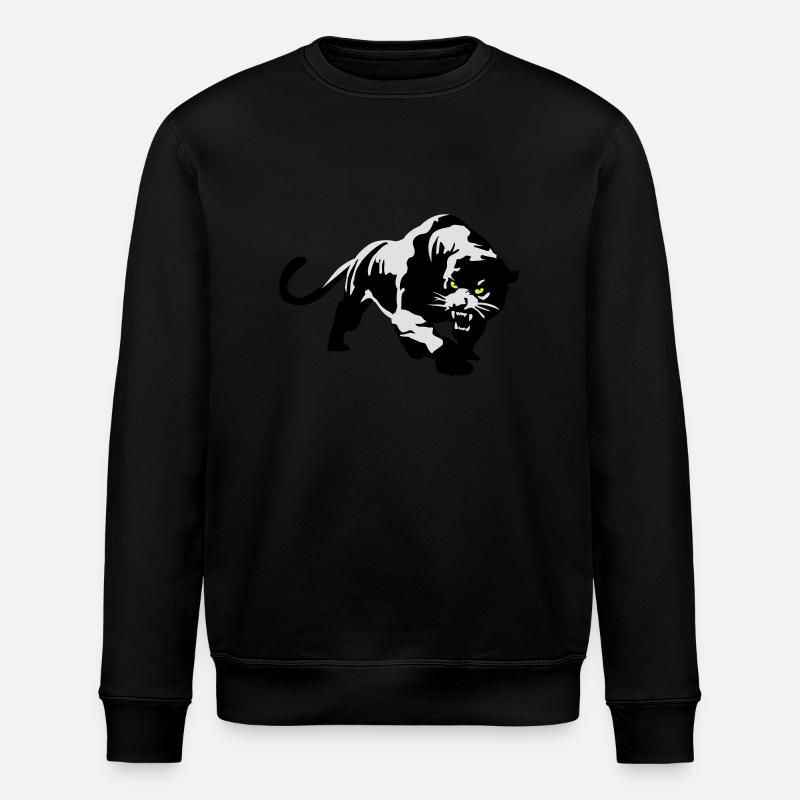 Panther - Stanley/Stella Unisex Bio-Sweatshirt ROLLER - Schwarz