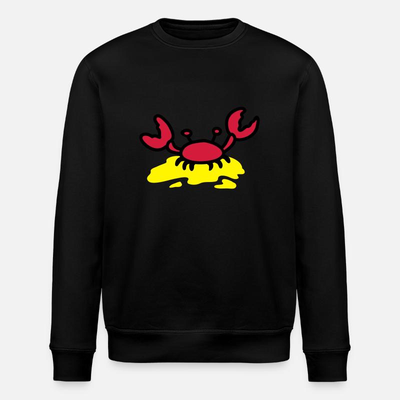 Krebs - Strand - Stanley/Stella Unisex Bio-Sweatshirt ROLLER - Schwarz