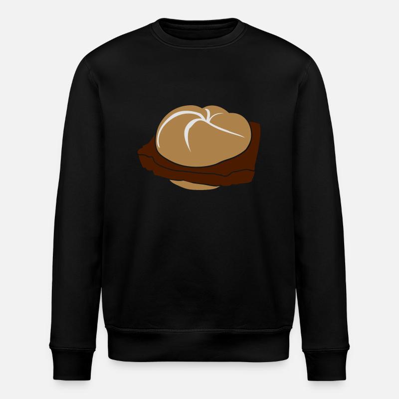 Leberkäse - Stanley/Stella Unisex Bio-Sweatshirt ROLLER - Schwarz