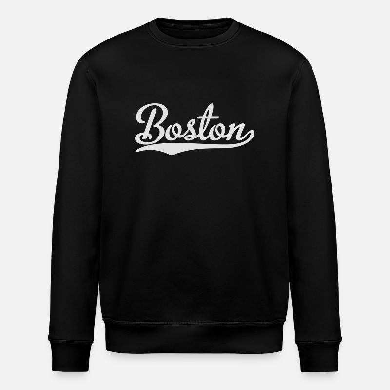 Boston - Stanley/Stella Unisex Bio-Sweatshirt ROLLER - Schwarz