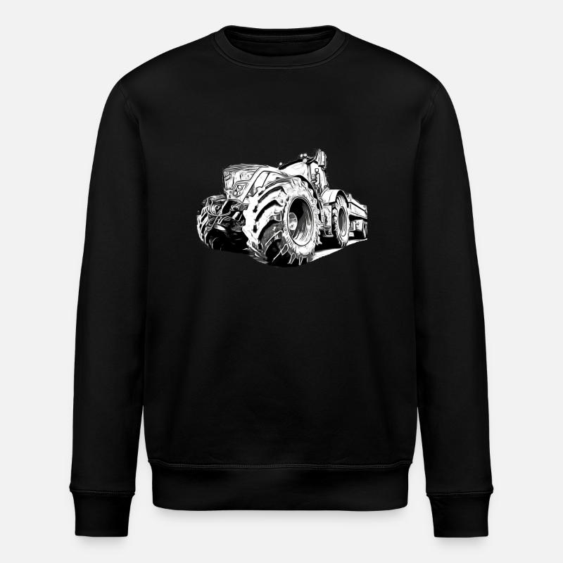 Tractor - Stanley/Stella ROLLER Unisex Organic Sweatshirt - black