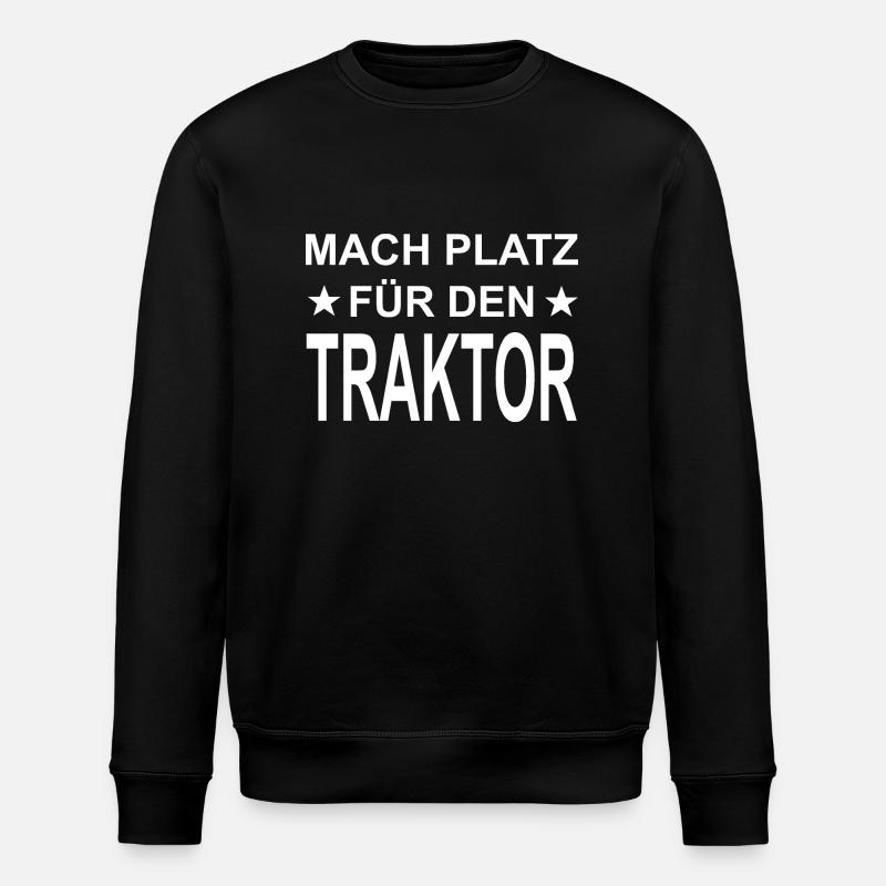 Traktor - Stanley/Stella Unisex Bio-Sweatshirt ROLLER - Schwarz