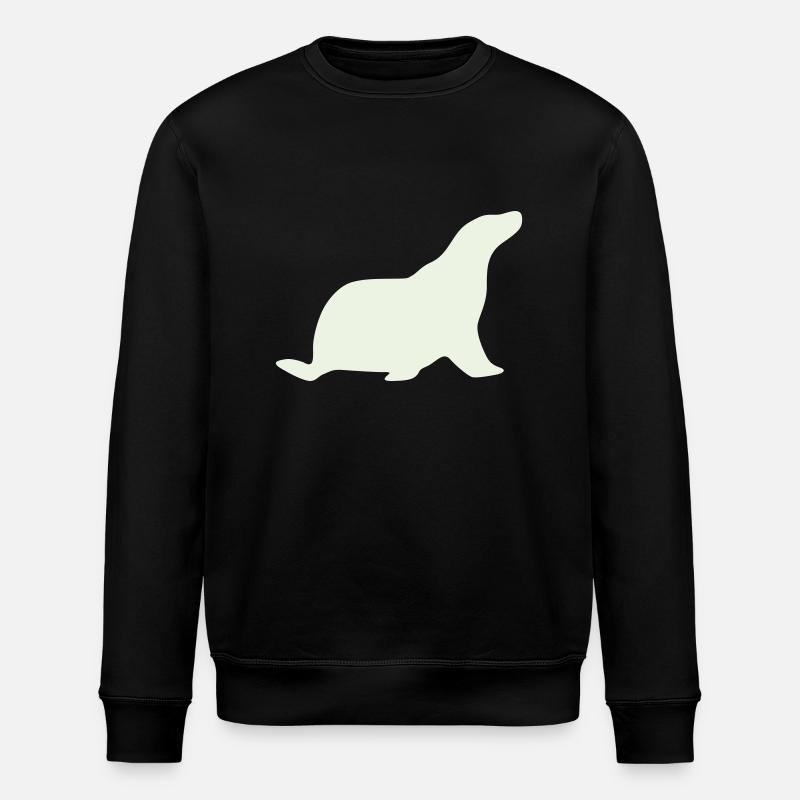 Robbe White - Stanley/Stella ROLLER Unisex Organic Sweatshirt - black