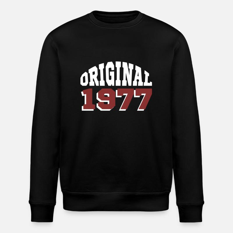 Original 1977 - Stanley/Stella ROLLER Unisex Organic Sweatshirt - black