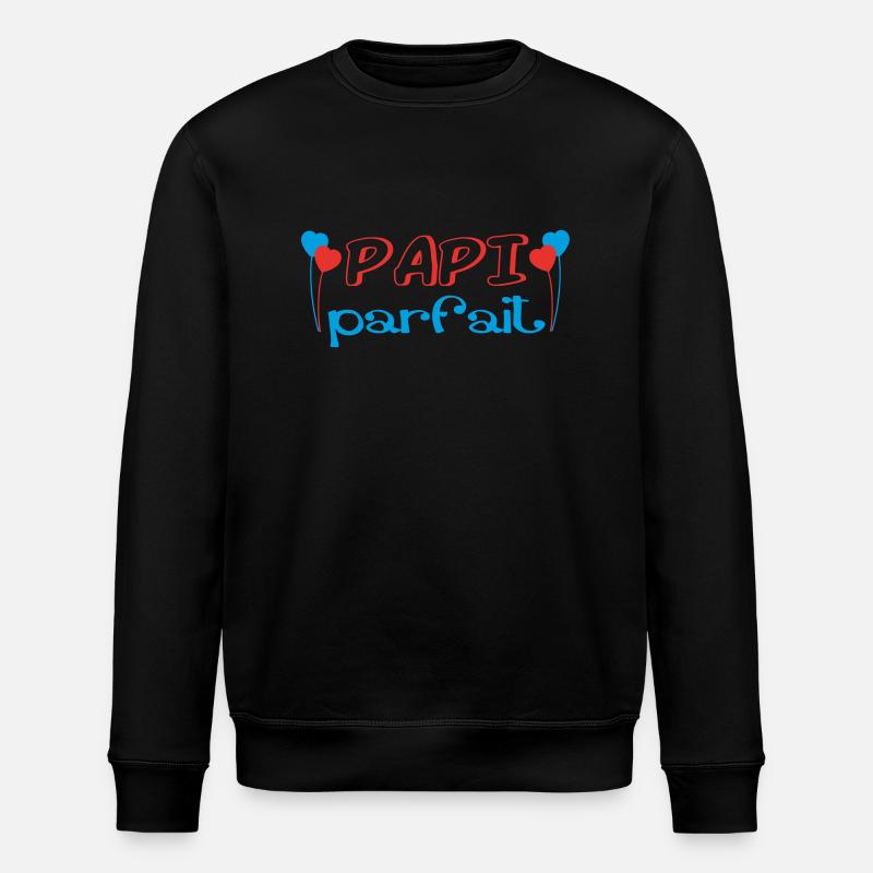 PAPI parfait - Sweat bio ROLLER Stanley/Stella Unisexe - noir