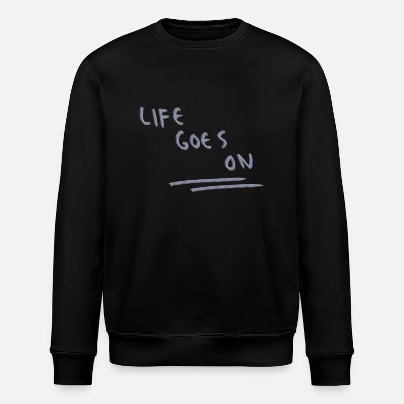 La vie continue - Sweat bio ROLLER Stanley/Stella Unisexe - noir