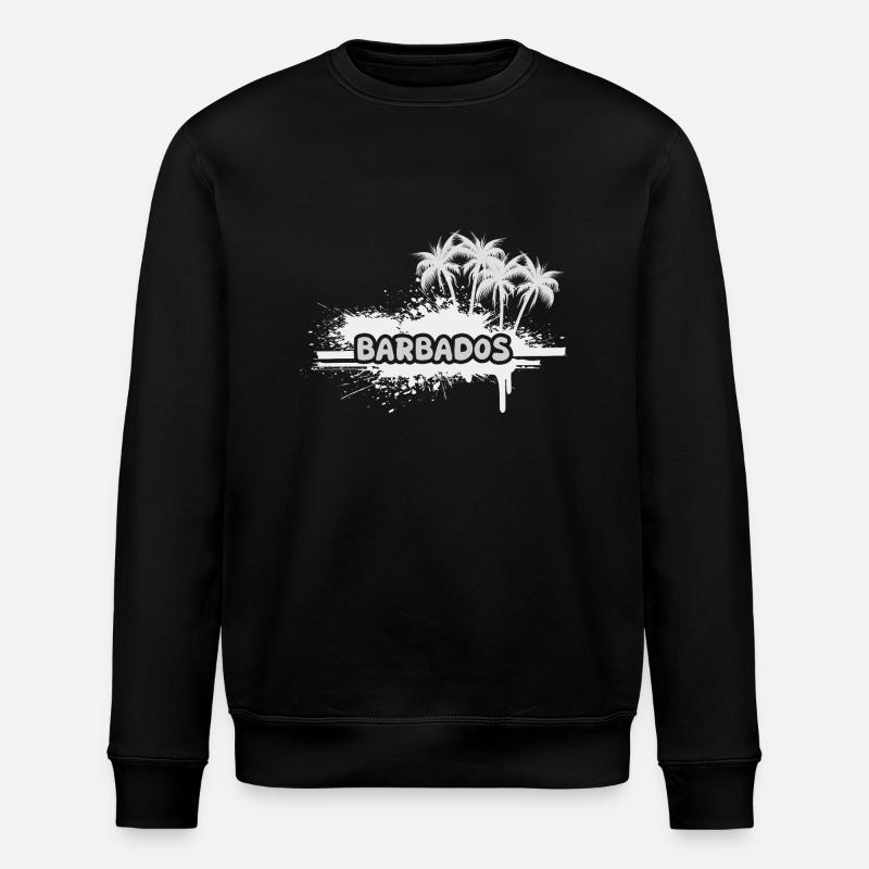 Tourisme Barbade - Sweat bio ROLLER Stanley/Stella Unisexe - noir
