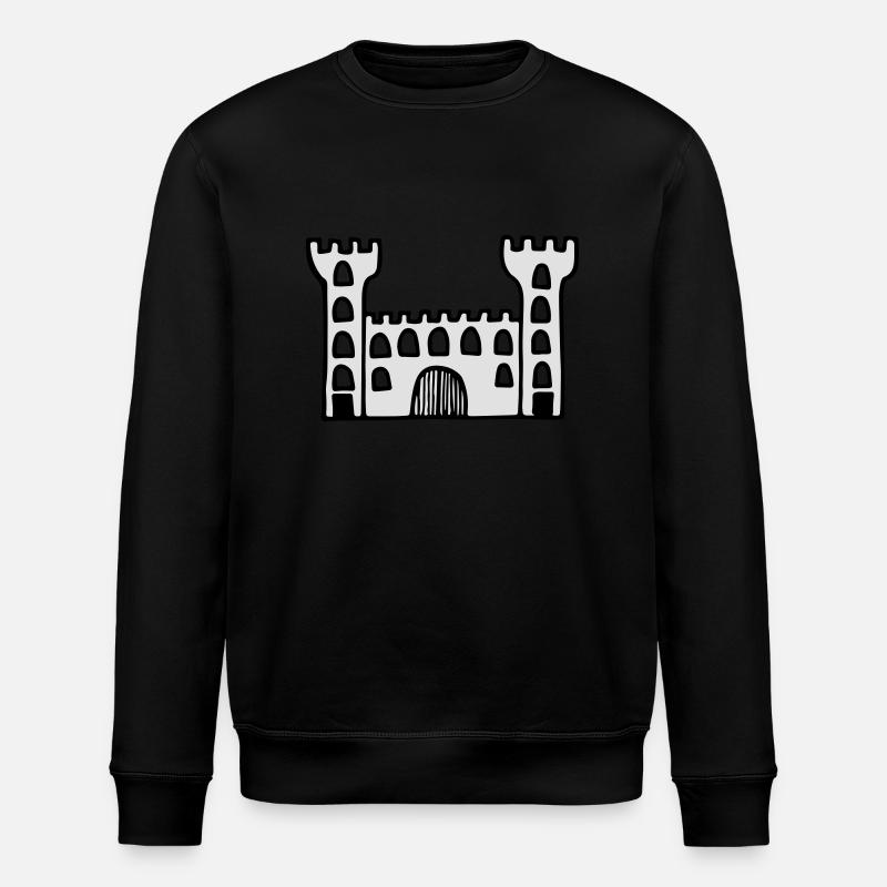 castle - Stanley/Stella Unisex Bio-Sweatshirt ROLLER - Schwarz