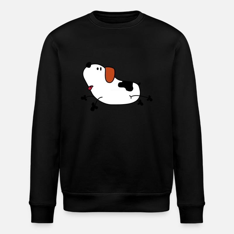 Chien de dessin animé doux - Sweat bio ROLLER Stanley/Stella Unisexe - noir