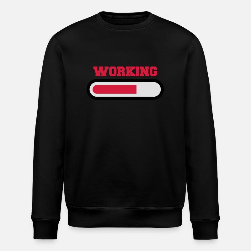 Working - Stanley/Stella Unisex Bio-Sweatshirt ROLLER - Schwarz