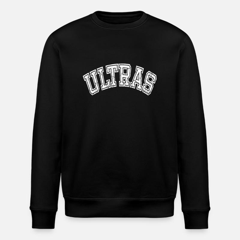 Ultras Style Rétro - Sweat bio ROLLER Stanley/Stella Unisexe - noir