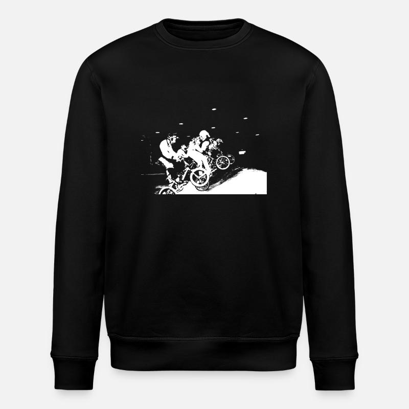 BMX - Stanley/Stella ROLLER Unisex Organic Sweatshirt - black