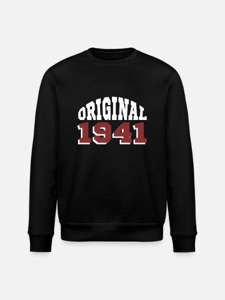 Original 1941 - Stanley/Stella Unisex Bio-Sweatshirt ROLLER - Schwarz