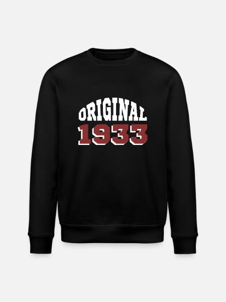 Original 1933 - Stanley/Stella ROLLER Unisex Organic Sweatshirt - black
