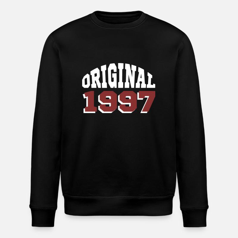 Original 1997 - Sweat bio ROLLER Stanley/Stella Unisexe - noir