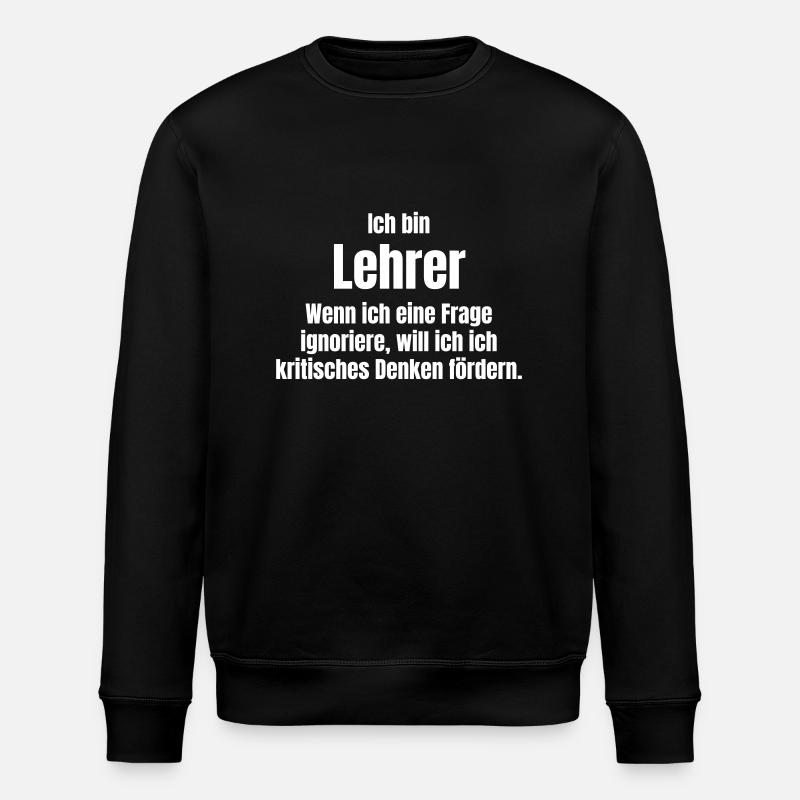 Lehrer - Stanley/Stella Unisex Bio-Sweatshirt ROLLER - Schwarz