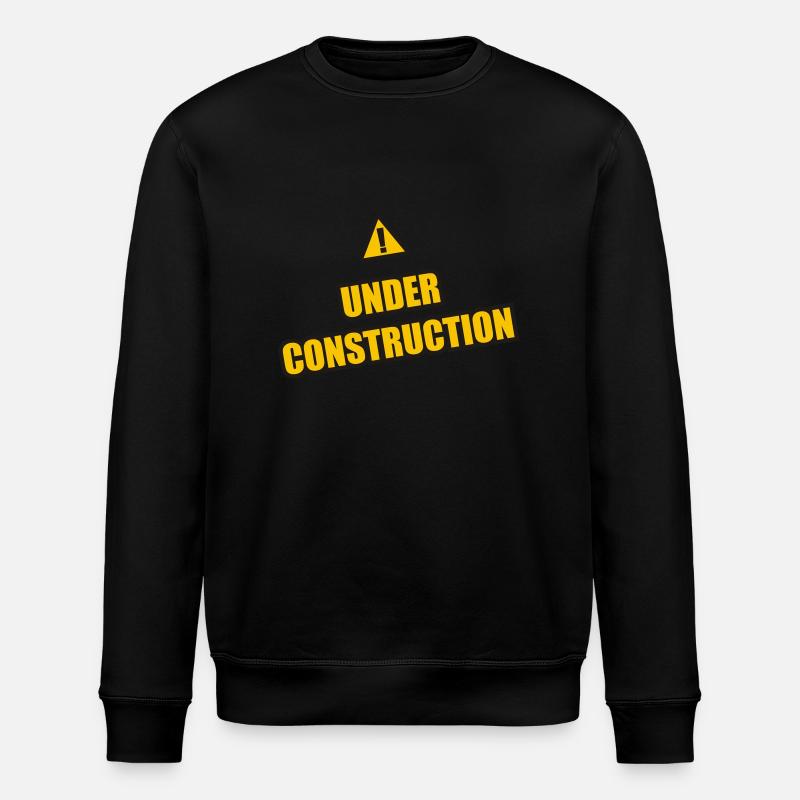 under construction - Stanley/Stella Unisex Bio-Sweatshirt ROLLER - Schwarz