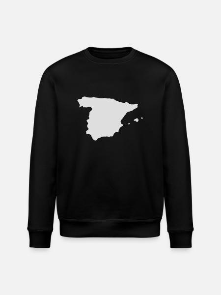 spain,spanien,espania - Stanley/Stella Unisex Bio-Sweatshirt ROLLER - Schwarz