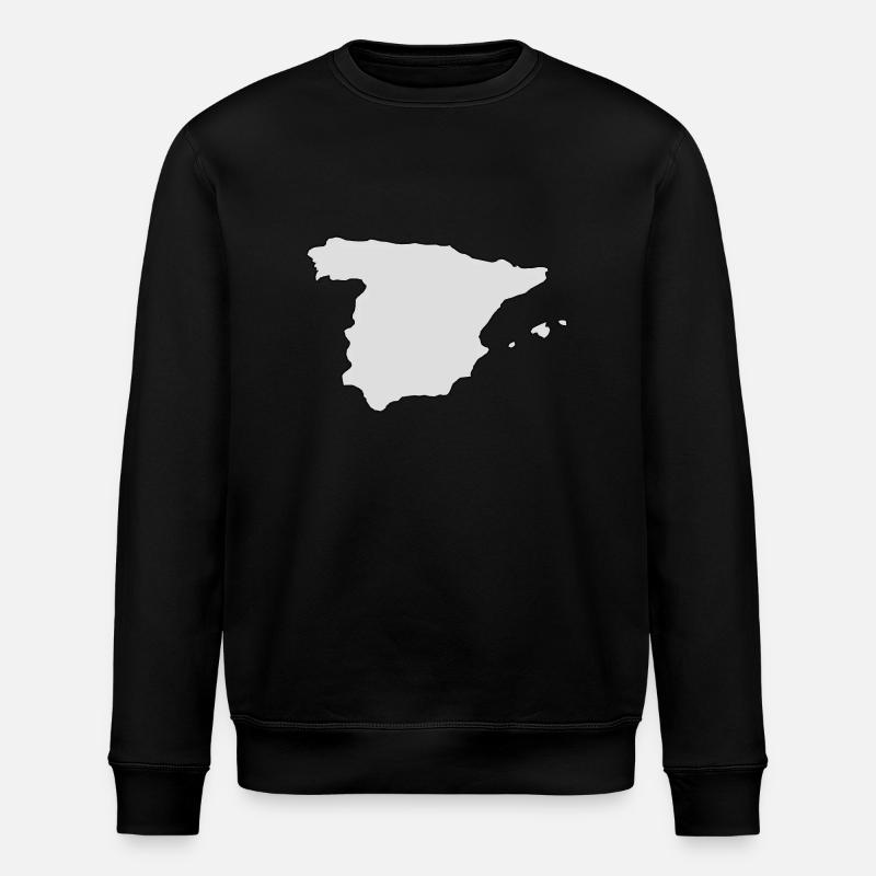spain,spanien,espania - Stanley/Stella Unisex Bio-Sweatshirt ROLLER - Schwarz