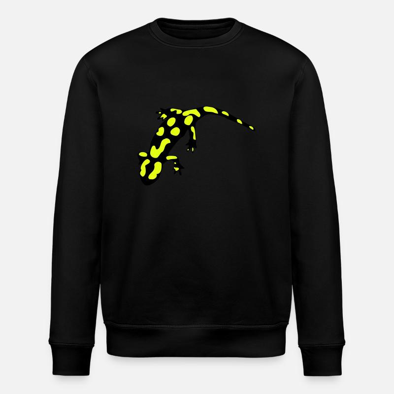 Feuersalamander (ital.) - Stanley/Stella Unisex Bio-Sweatshirt ROLLER - Schwarz