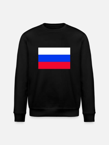 Russie - Sweat bio ROLLER Stanley/Stella Unisexe - noir