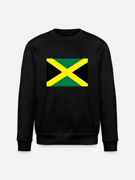 Jamaica - Stanley/Stella ROLLER Unisex Organic Sweatshirt - black