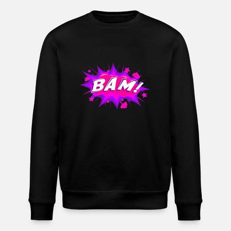 BAM 2 - Stanley/Stella Unisex Bio-Sweatshirt ROLLER - Schwarz