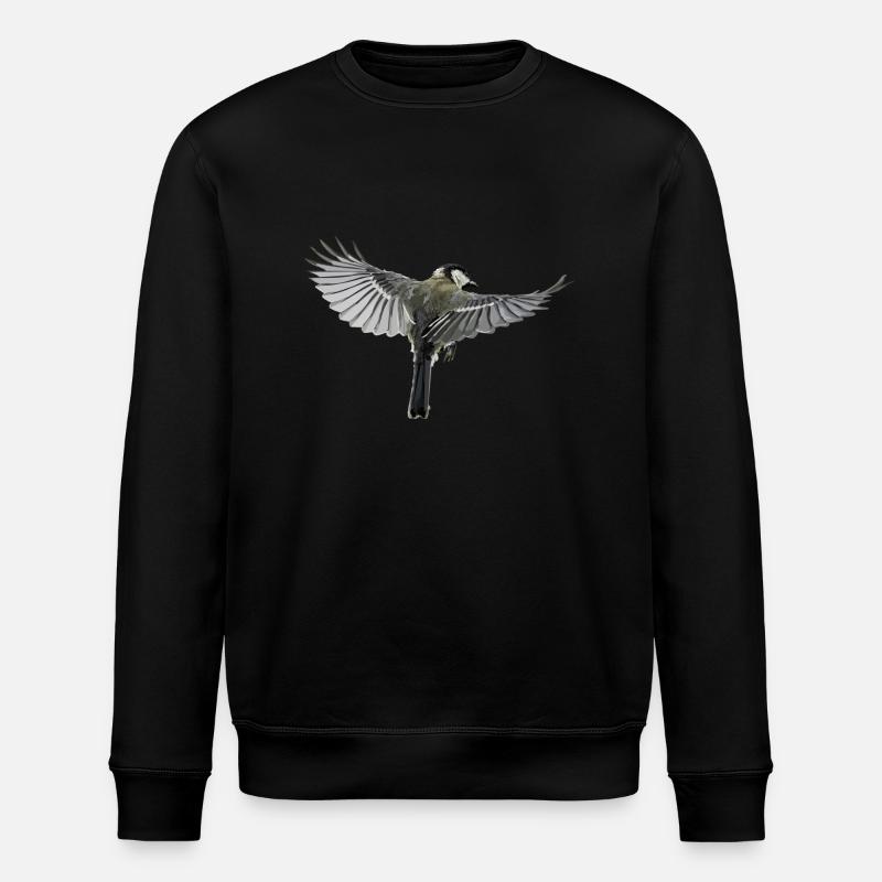 oiseau - Sweat bio ROLLER Stanley/Stella Unisexe - noir