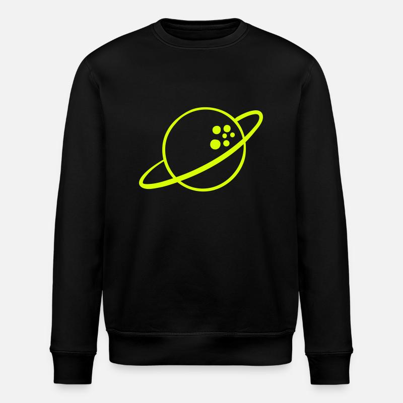 Saturn Planet - Stanley/Stella Unisex Bio-Sweatshirt ROLLER - Schwarz