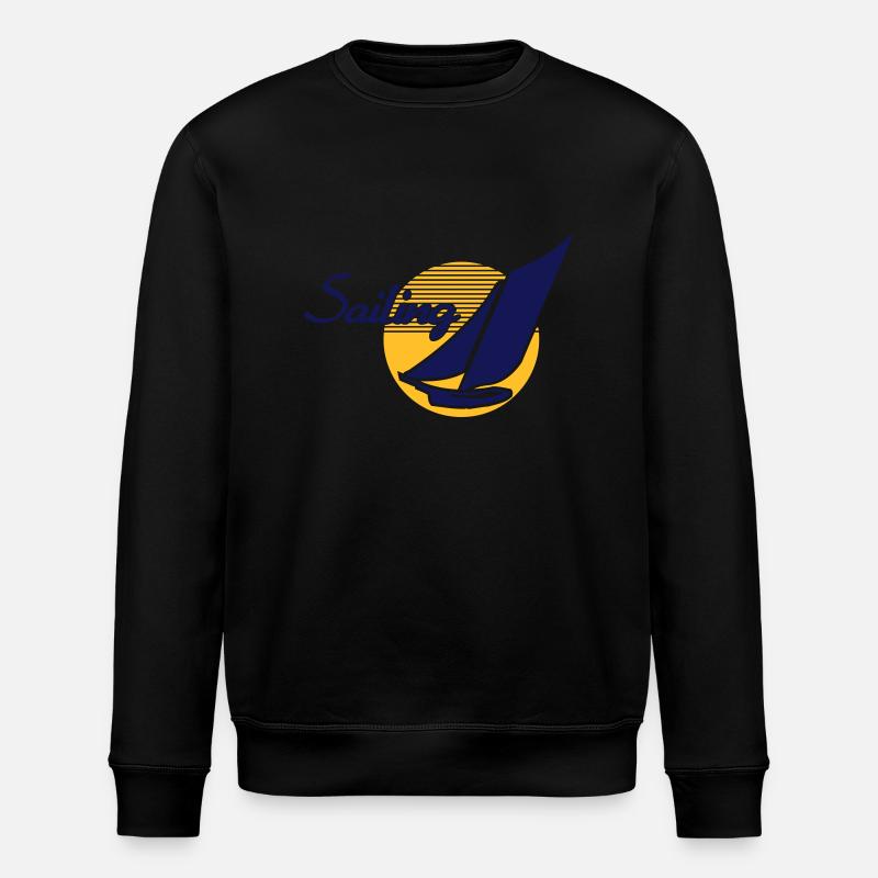 Sailing - Stanley/Stella Unisex Bio-Sweatshirt ROLLER - Schwarz
