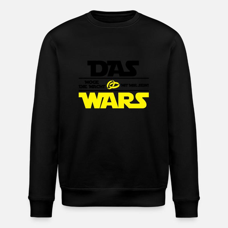 das_wars_02 - Stanley/Stella Unisex Bio-Sweatshirt ROLLER - Schwarz