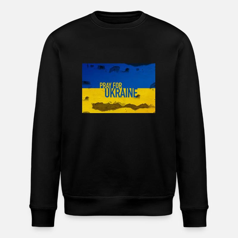 Ukraine - Stanley/Stella Unisex Bio-Sweatshirt ROLLER - Schwarz
