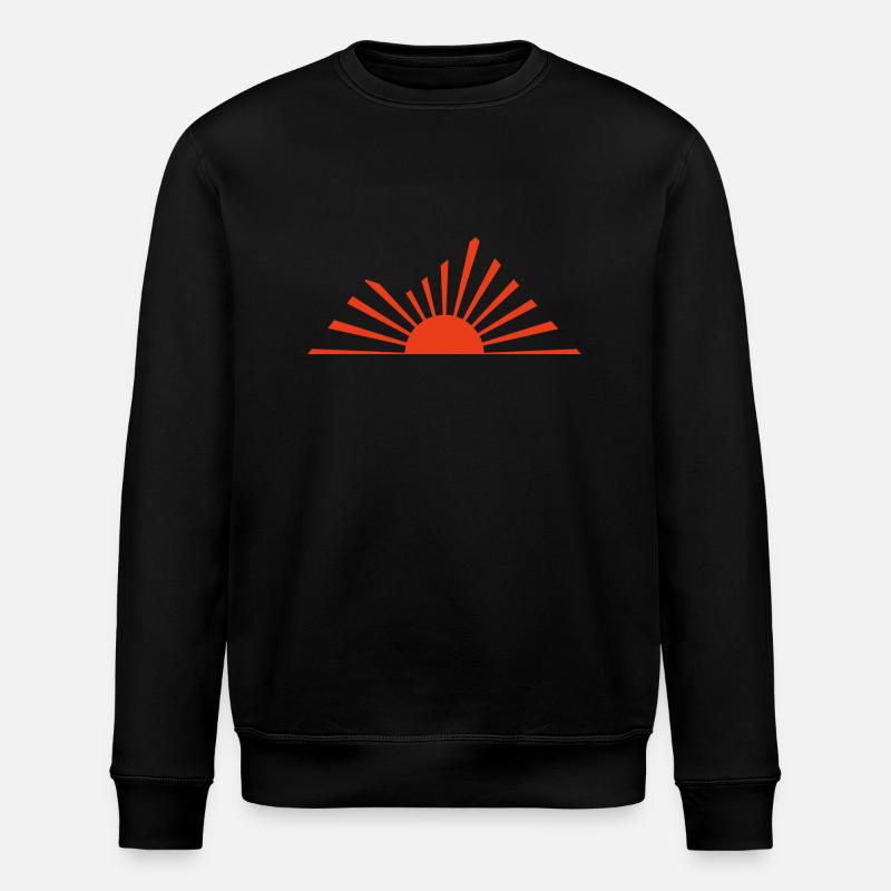 Sonnenaufgang Logo - Stanley/Stella Unisex Bio-Sweatshirt ROLLER - Schwarz