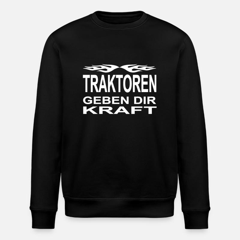 Traktor - Stanley/Stella Unisex Bio-Sweatshirt ROLLER - Schwarz