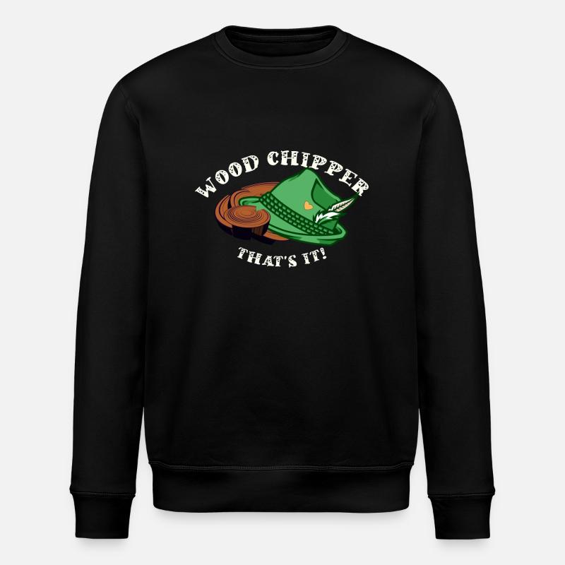 Lumberjack - Stanley/Stella ROLLER Unisex Organic Sweatshirt - black