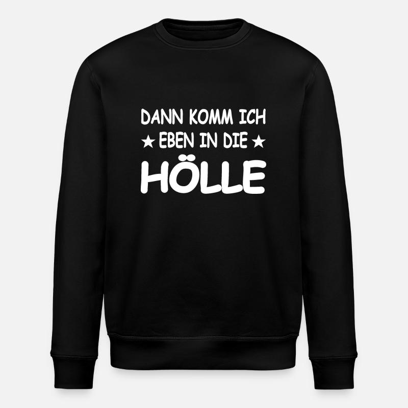 Hölle - Stanley/Stella Unisex Bio-Sweatshirt ROLLER - Schwarz