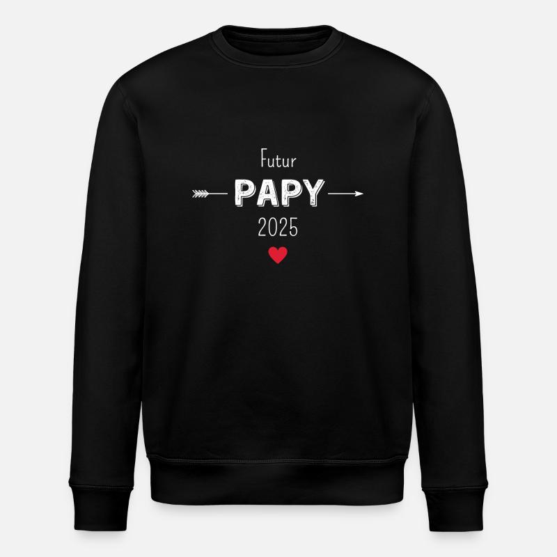 Futur papy 2025 - Sweat bio ROLLER Stanley/Stella Unisexe - noir