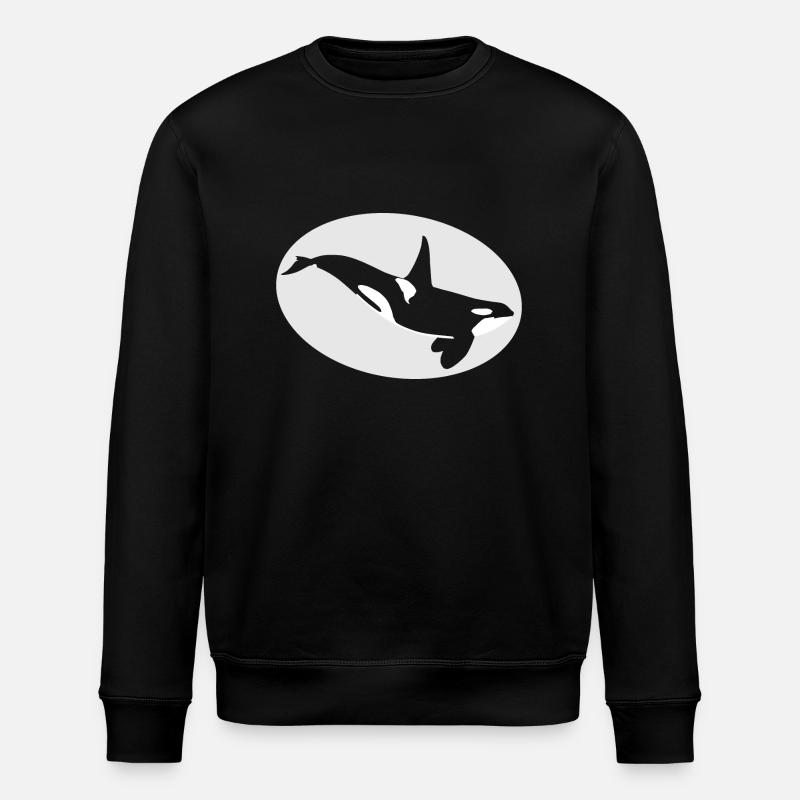 orque - Sweat bio ROLLER Stanley/Stella Unisexe - noir