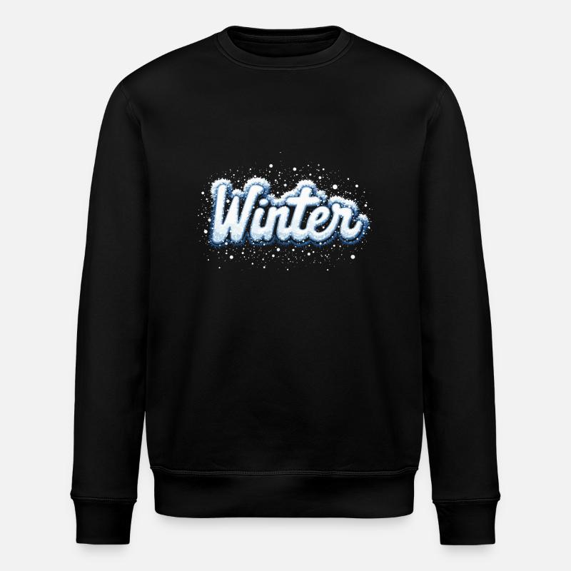 HIVER - Sweat bio ROLLER Stanley/Stella Unisexe - noir