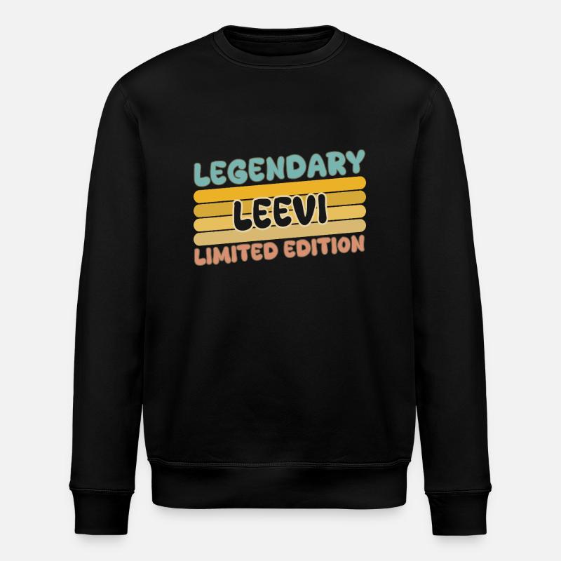 Leevi comme nom - Sweat bio ROLLER Stanley/Stella Unisexe - noir