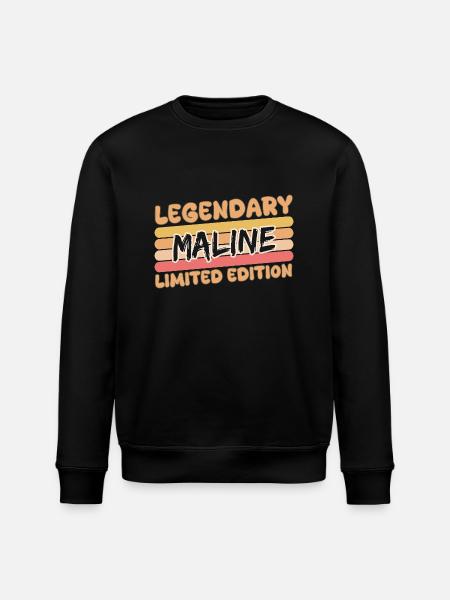 Maline - Stanley/Stella Unisex Bio-Sweatshirt ROLLER - Schwarz