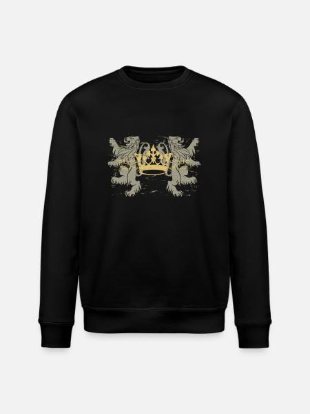 lion_crown - Sweat bio ROLLER Stanley/Stella Unisexe - noir