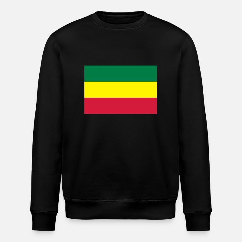 Reggae - Stanley/Stella Unisex Bio-Sweatshirt ROLLER - Schwarz