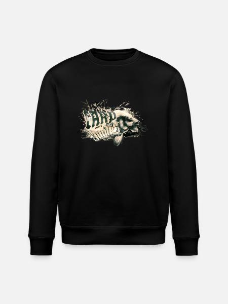 carp-hunter shadow - Stanley/Stella Unisex Bio-Sweatshirt ROLLER - Schwarz