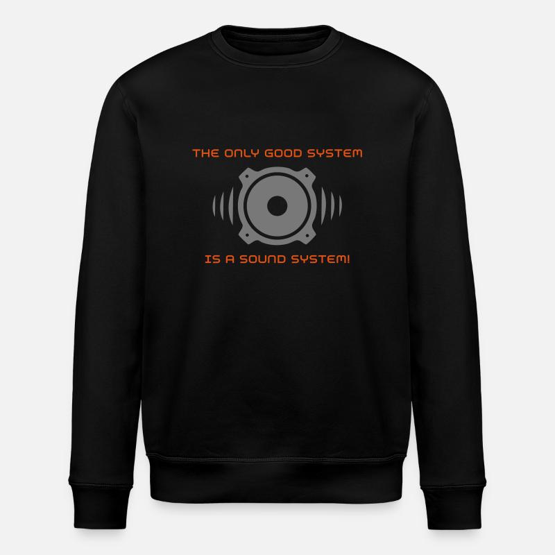 The only good system - Stanley/Stella ROLLER Unisex Organic Sweatshirt - black